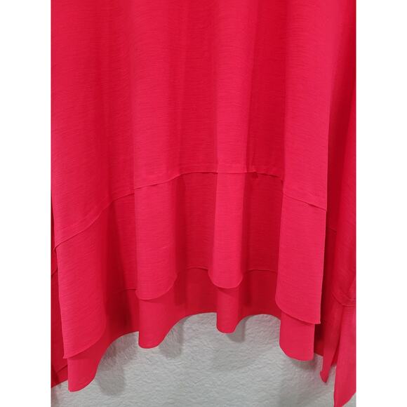 We The Free Women's Hot Pink‎ Flowy Athletic Tank Top - L #17 - Picture 3 of 6